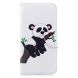 Чехол-книжка Deexe Color Wallet для Samsung Galaxy A7 2018 (A750) - Panda Climbing Tree. Фото 2 из 8