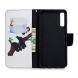 Чехол-книжка Deexe Color Wallet для Samsung Galaxy A7 2018 (A750) - Panda Climbing Tree. Фото 8 из 8