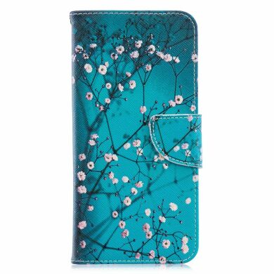 Чохол-книжка Deexe Color Wallet для Samsung Galaxy A70 (A705) - Tree with Flowers