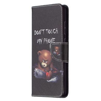 Чехол-книжка Deexe Color Wallet для Samsung Galaxy A72 (А725) - Bear