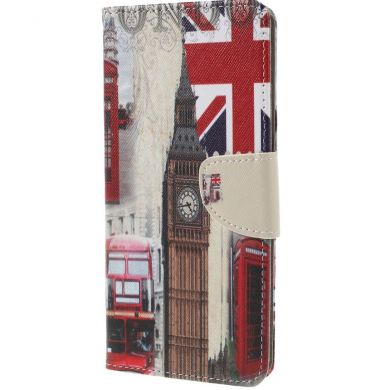 Чохол-книжка Deexe Color Wallet для Samsung Galaxy A9 2018 (A920), London Element