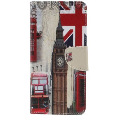 Чохол-книжка Deexe Color Wallet для Samsung Galaxy A9 2018 (A920), London Element