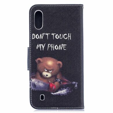 Чохол-книжка Deexe Color Wallet для Samsung Galaxy M10 (M105) - Bear And Its Warnings
