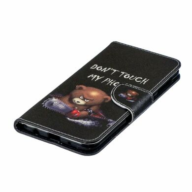 Чохол-книжка Deexe Color Wallet для Samsung Galaxy M10 (M105) - Bear And Its Warnings