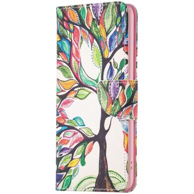 Чехол-книжка Deexe Color Wallet для Samsung Galaxy S24 (S921) / Galaxy S25 (S931) - Life Tree