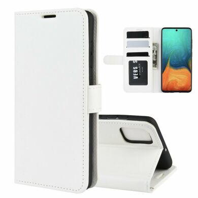 Чехол-книжка Deexe Wallet Style для Samsung Galaxy A71 - White
