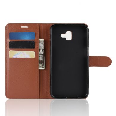 Чохол-книжка Deexe Wallet Style для Samsung Galaxy J6+ (J610) - Brown