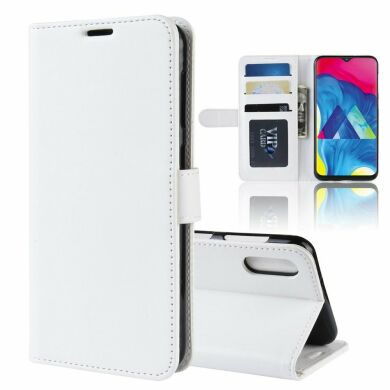 Чехол-книжка Deexe Wallet Style для Samsung Galaxy M10 (M105) - White