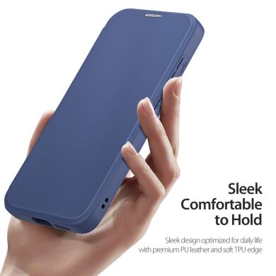 Чехол-книжка DUX DUCIS Skin X Pro Magnetic для Samsung Galaxy S25 (S931) - Blue