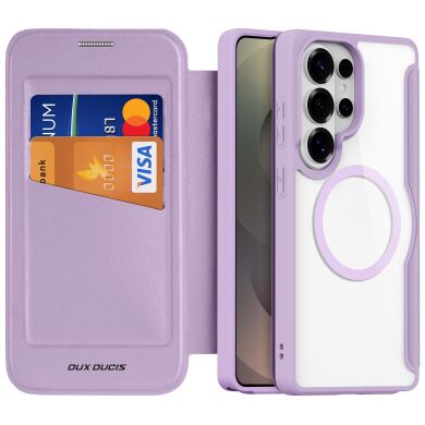 Чохол-книжка DUX DUCIS Skin X Pro Magnetic для Samsung Galaxy S26 Ultra - Purple