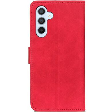 Чехол-книжка KHAZNEH Retro Wallet для Samsung Galaxy S26 FE - Red