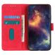 Чехол-книжка KHAZNEH Retro Wallet для Samsung Galaxy S26 FE - Red. Фото 3 из 8