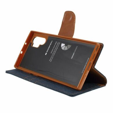 Чохол-книжка MERCURY Canvas Diary для Samsung Galaxy Note 10+ (N975) - Dark Blue