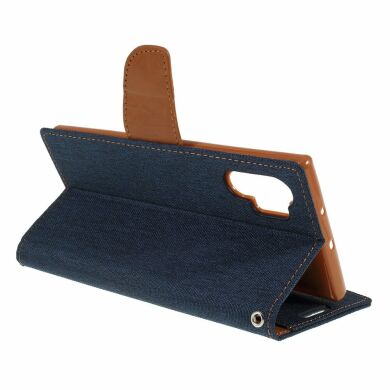 Чохол-книжка MERCURY Canvas Diary для Samsung Galaxy Note 10+ (N975) - Dark Blue