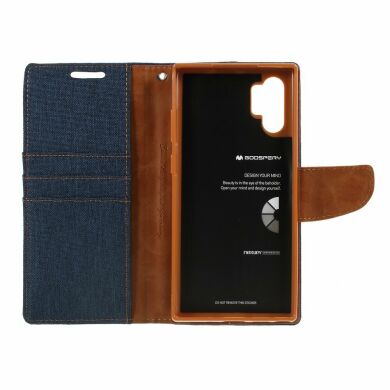 Чохол-книжка MERCURY Canvas Diary для Samsung Galaxy Note 10+ (N975) - Dark Blue