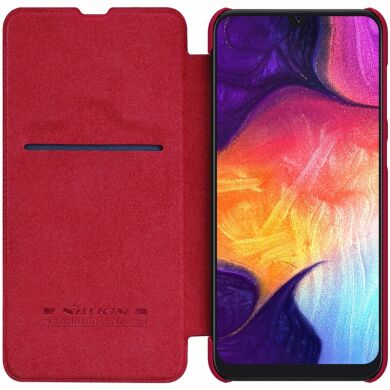 Чехол-книжка NILLKIN Qin Series для Samsung Galaxy A50 (A505) - Red