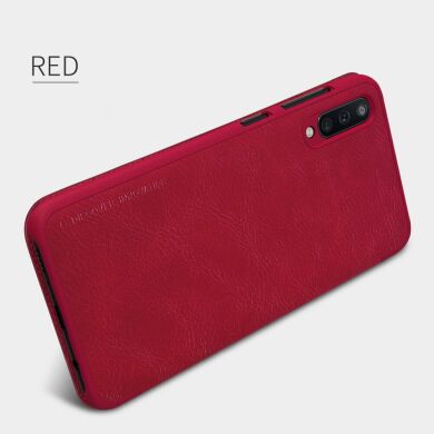 Чехол-книжка NILLKIN Qin Series для Samsung Galaxy A50 (A505) - Red