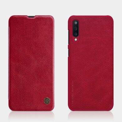 Чехол-книжка NILLKIN Qin Series для Samsung Galaxy A50 (A505) - Red