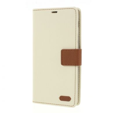 Чохол-книжка ROAR KOREA Cloth Texture для Samsung Galaxy A6+ 2018 (A605), Beige