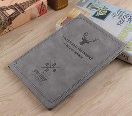 Чехол-книжка UniCase Deer Pattern для Samsung Galaxy Tab S5e 10.5 (T720/725) - Grey