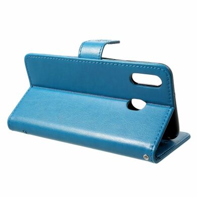 Чохол-книжка UniCase Flower Pattern для Samsung Galaxy M20 (M205) - Blue