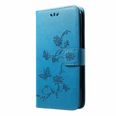 Чохол-книжка UniCase Flower Pattern для Samsung Galaxy M20 (M205) - Blue