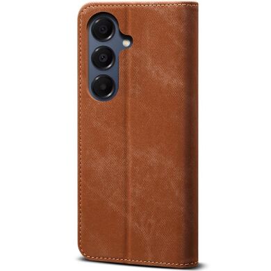 Чохол-книжка UniCase Jeans Wallet для Samsung Galaxy S26 (S942) - Coffee
