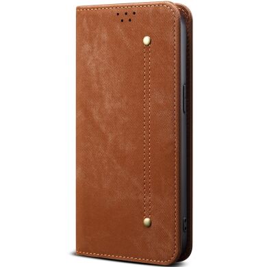 Чохол-книжка UniCase Jeans Wallet для Samsung Galaxy S26 (S942) - Coffee