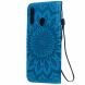 Чохол-книжка UniCase SunFlower Pattern для Samsung Galaxy A20s (A207) - Blue