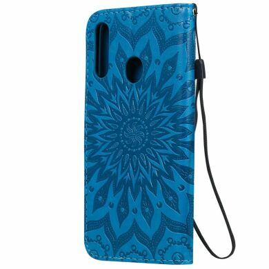 Чохол-книжка UniCase SunFlower Pattern для Samsung Galaxy A20s (A207) - Blue