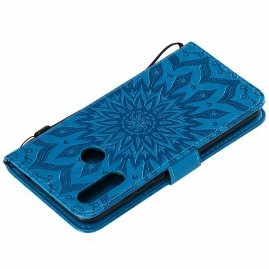 Чохол-книжка UniCase SunFlower Pattern для Samsung Galaxy A20s (A207) - Blue