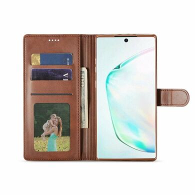 Чохол LC.IMEEKE Wallet Case для Samsung Galaxy Note 10+ (N975) - Coffee