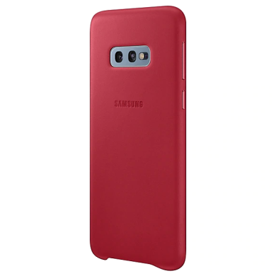 Чохол Leather Cover для Samsung Galaxy S10e (G970) EF-VG970LREGRU - Red