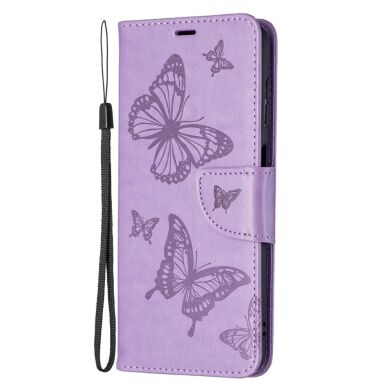 Чехол UniCase Butterfly для Samsung Galaxy A13 5G (A136) / A04s (A047) - Purple