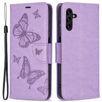 Чехол UniCase Butterfly для Samsung Galaxy A13 5G (A136) / A04s (A047) - Purple