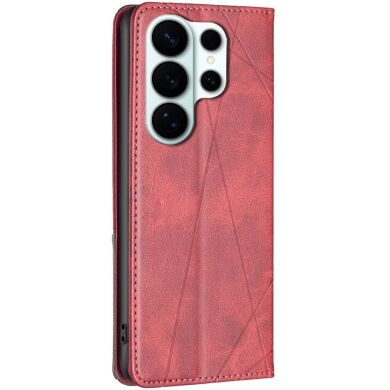 Чохол UniCase Geometric Pattern для Samsung Galaxy S26 Ultra - Red