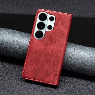 Чохол UniCase Geometric Pattern для Samsung Galaxy S26 Ultra - Red