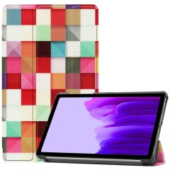 Чохол UniCase Life Style для Samsung Galaxy Tab A7 Lite (T220/T225) - Colorful Square