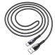 Дата-кабель Hoco U89 Safeness Type-C (1.2m) - Black. Фото 1 из 8