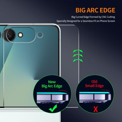 Комплект защитных стекол HAT PRINCE 0.26mm Set для Samsung Galaxy Flip 7