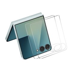 Комплект защитных стекол HAT PRINCE 0.26mm Set для Samsung Galaxy Flip 7