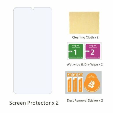 Комплект защитных стекол ITIETIE 2.5D 9H для Samsung Galaxy A50 (A505)