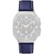 Шкіряний ремінець Deexe Genuine Leather для Samsung Galaxy Watch Ultra (47mm) / Ultra (2025) - Dark Blue
