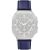 Шкіряний ремінець Deexe Genuine Leather для Samsung Galaxy Watch Ultra (47mm) / Ultra (2025) - Dark Blue