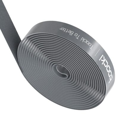 Органайзер для кабелю TOOCKI TQ-LX01 Magic Tape (3m) - Grey