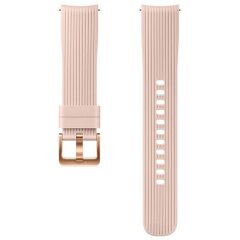 Оригинальный ремешок Silicon Strap для Samsung Galaxy Watch 42mm / Watch 3 41mm / Active 2 / Active (ET-YSU81MPEGRU) Техническая упаковка - Pink