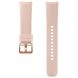 Оригинальный ремешок Silicon Strap для Samsung Galaxy Watch 42mm / Watch 3 41mm / Active 2 / Active (ET-YSU81MPEGRU) Техническая упаковка - Pink. Фото 1 из 2