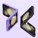 Пластиковый чехол Deexe Hard Cover (FF) для Samsung Galaxy Flip 5 - Purple. Фото 7 из 7