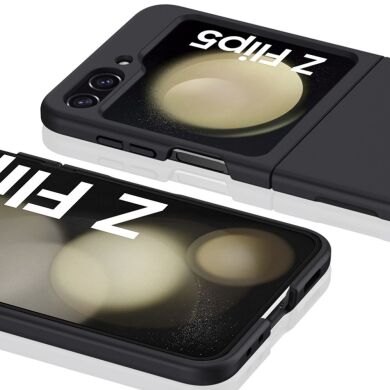 Пластиковий чохол Deexe Hard Cover (FF) для Samsung Galaxy Flip 5 - White