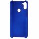 Пластиковый чехол Deexe Hard Shell для Samsung Galaxy A11 (A115) - Dark Blue. Фото 3 из 5